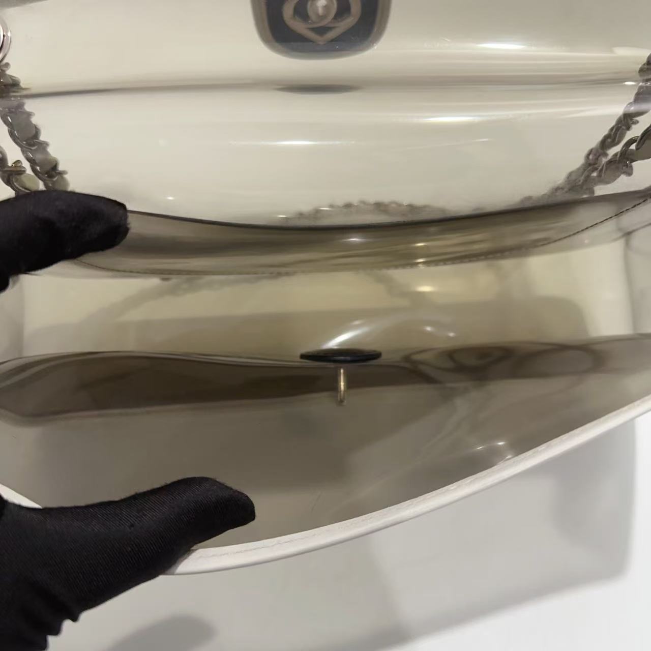 CHANEL<br>PVC Shoulder Bag