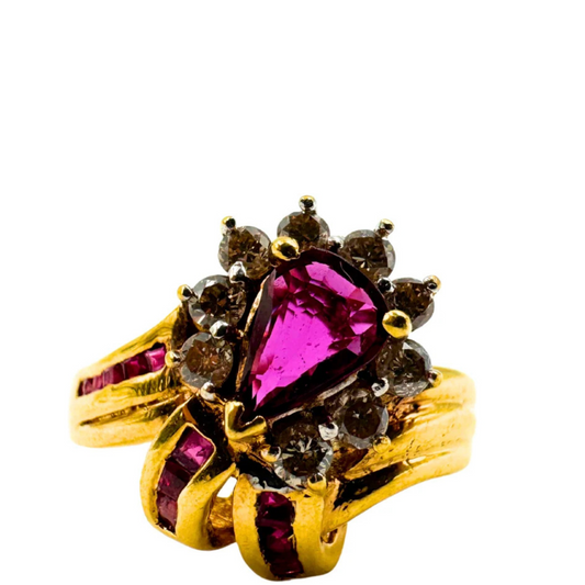 No Brand <br> 18K750 Ring R D