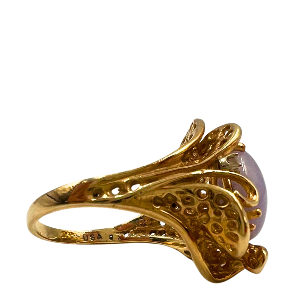 No Brand <br> 14K Ring D J