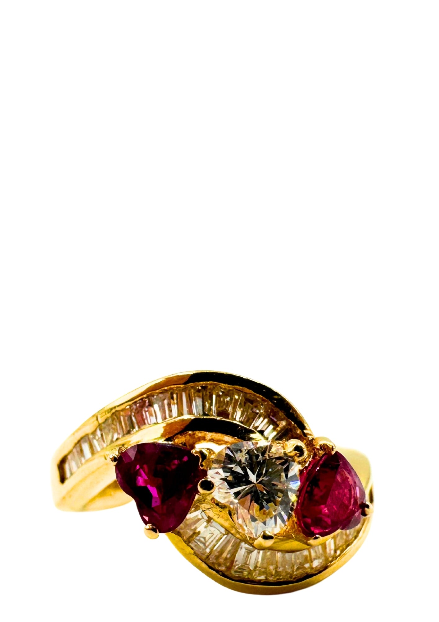 No Brand <br> K18 Ring D0.31 0.55 R.075