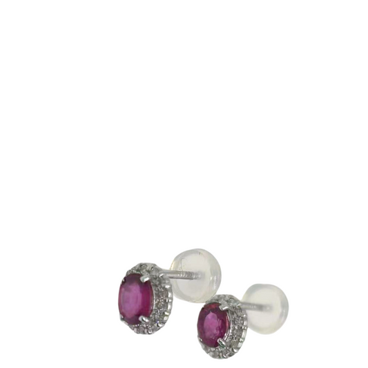 No Brand <br> PT900 Earrings R0.62 D0.14