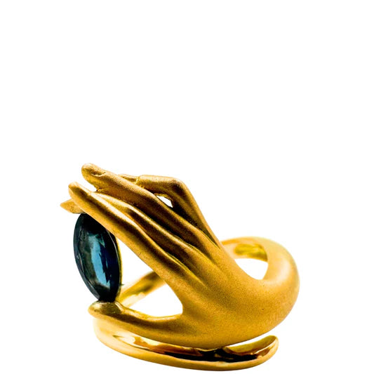 No Brand <br> 750/K18 Ring S