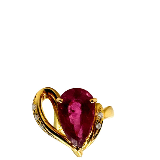 No Brand <br> K18 Ring PTL6.56 D0.10