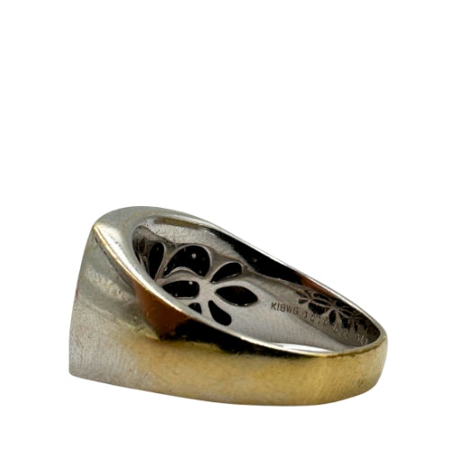 No Brand <br> K18 Ring D0.1 0.22 0.48