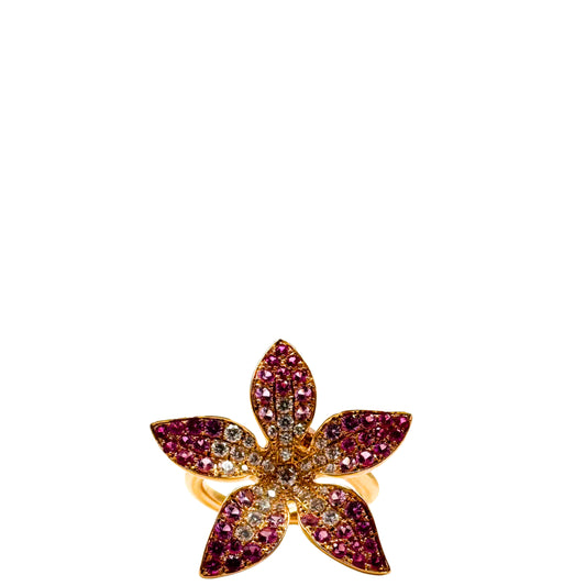 No Brand <br> K18 Ring S0.85 D0.35