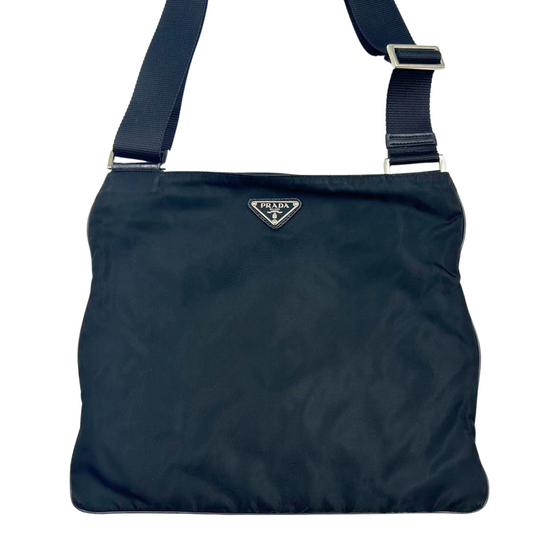 PRADA<br>Saffiano Nylon Shoulder Bag
