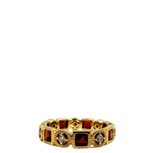 No Brand <br> K18 Ring G1.23 D0.23