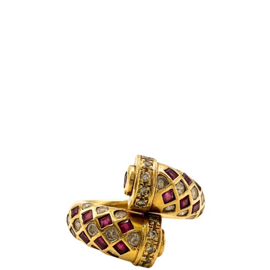 No Brand <br> K18 Ring R1.11D.075