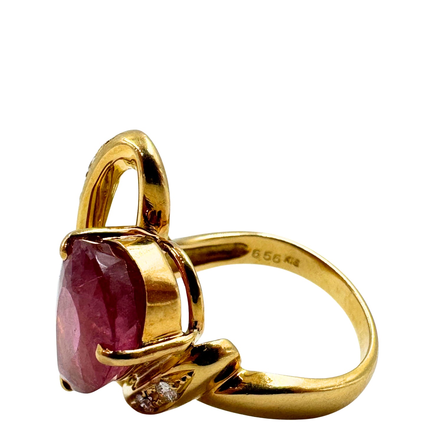 No Brand <br> K18 Ring PTL6.56 D0.10