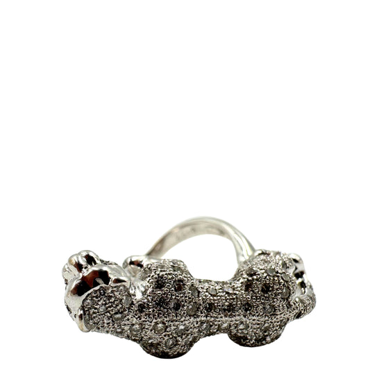 No Brand <br> K18WG Ring D1.22