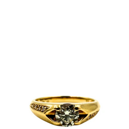 No Brand <br> K18 Ring D0.508 0.04