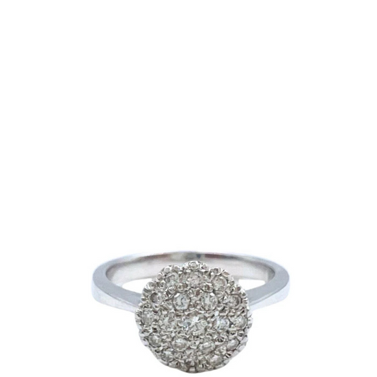 No Brand <br> K18wg Ring D0.23