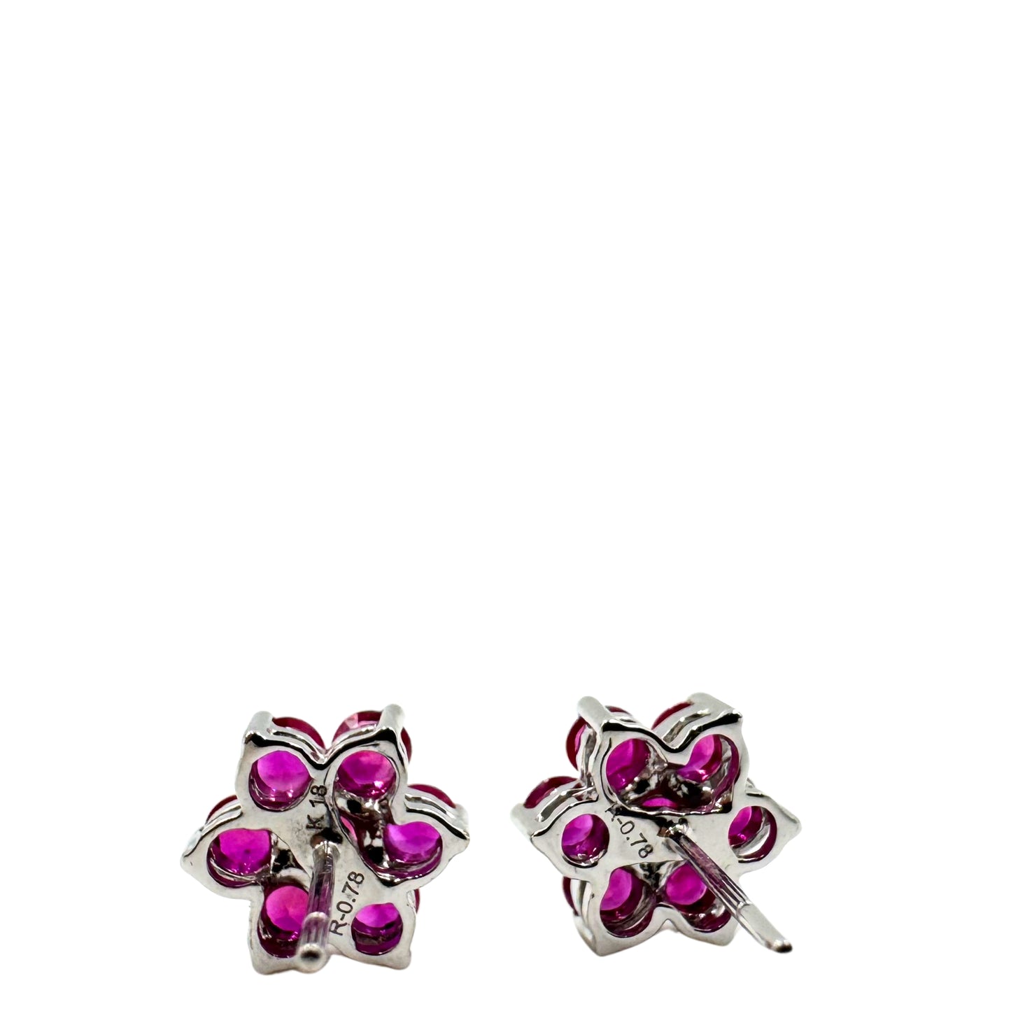 No Brand <br> K18WG Earrings R0.78 0.78