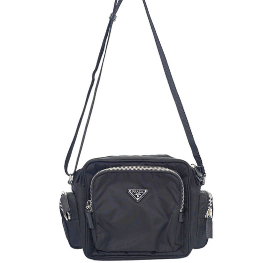 PRADA <br> Nylon Shoulder Bag