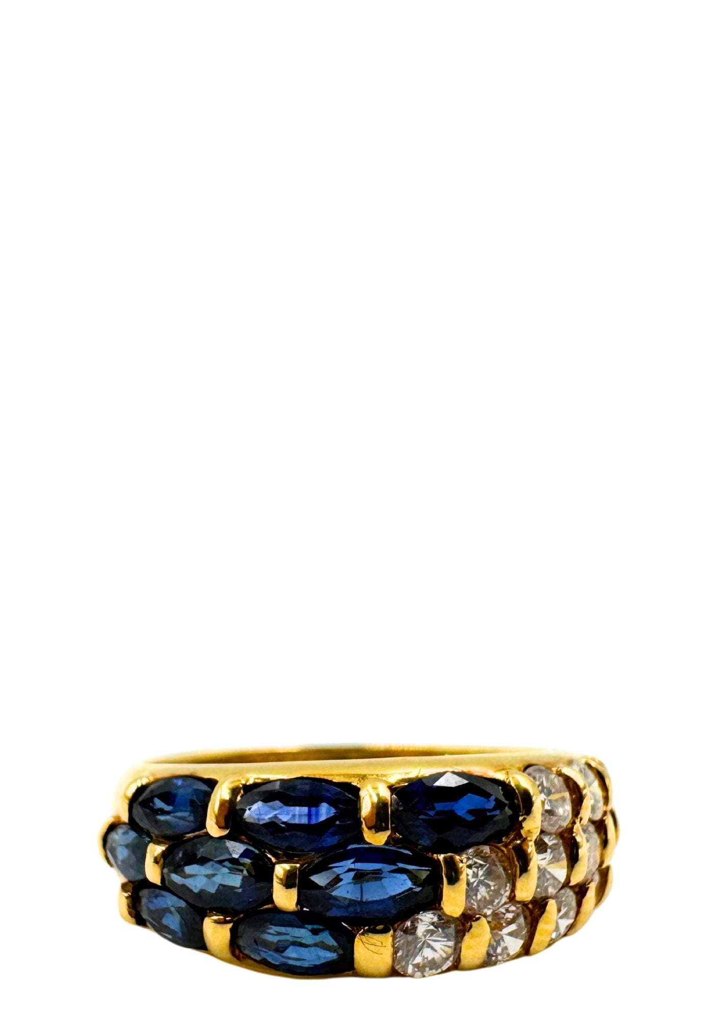 No Brand <br> K18 Ring S1.36 D0.67