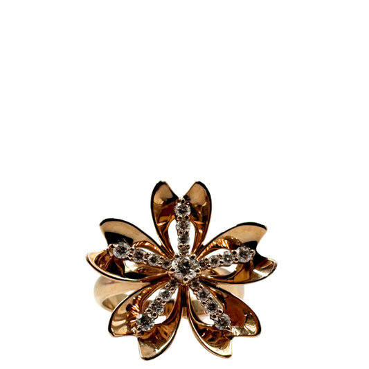 No Brand <br> K18 Ring S0.85 D0.35