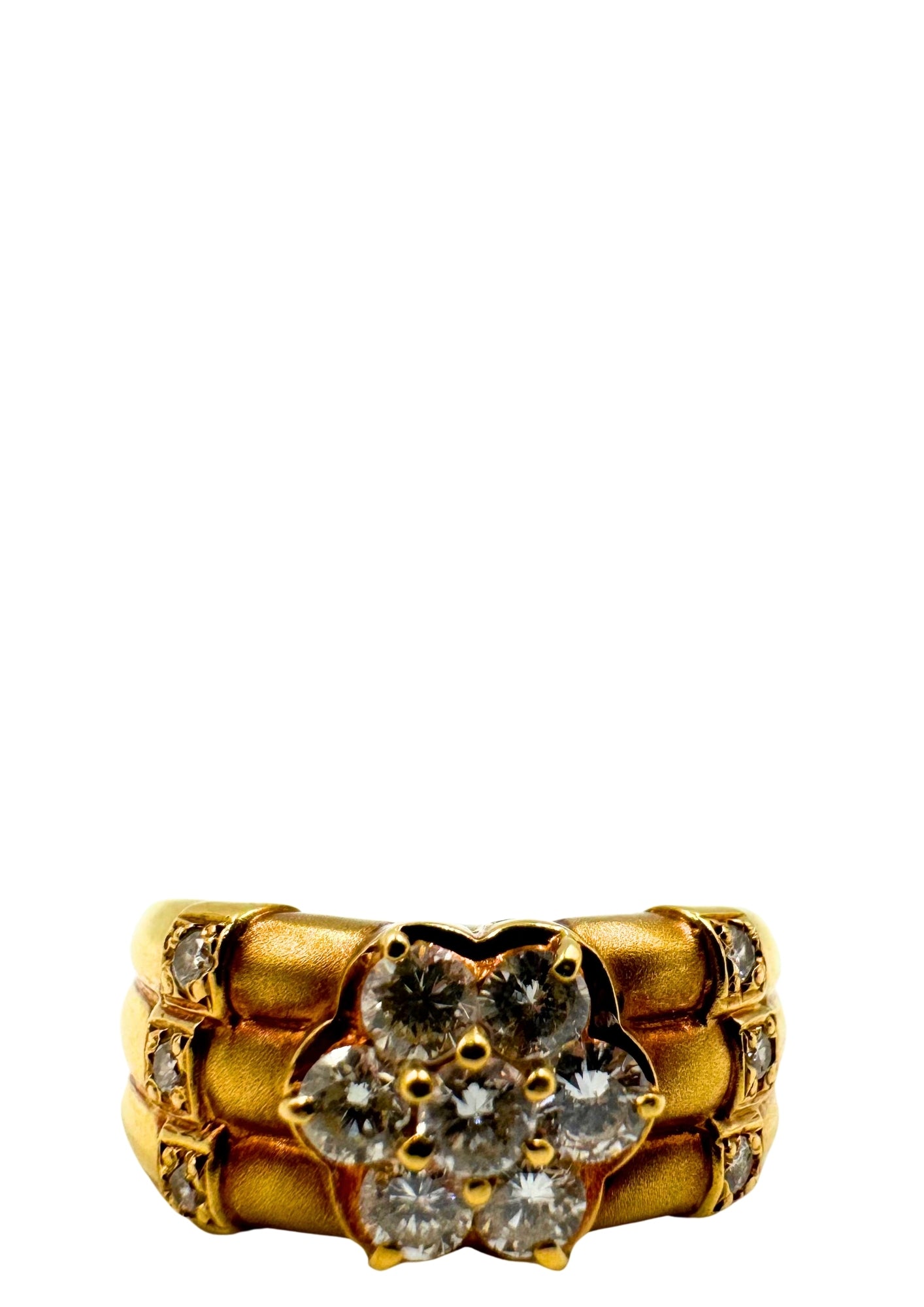 No Brand <br> K18 Ring D0.59