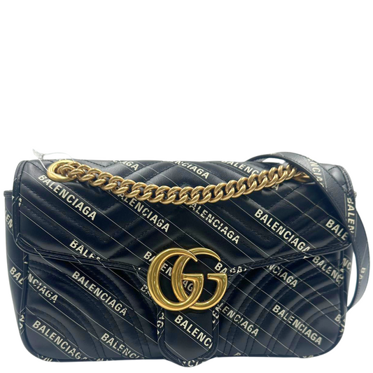 GUCCI <br>x BALENCIAGA Gucci Hacker Project Sac Marmont GG