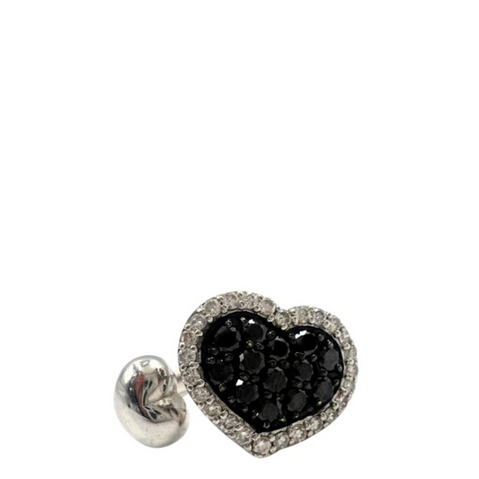 No Brand <br> K18WG Ring D1.00