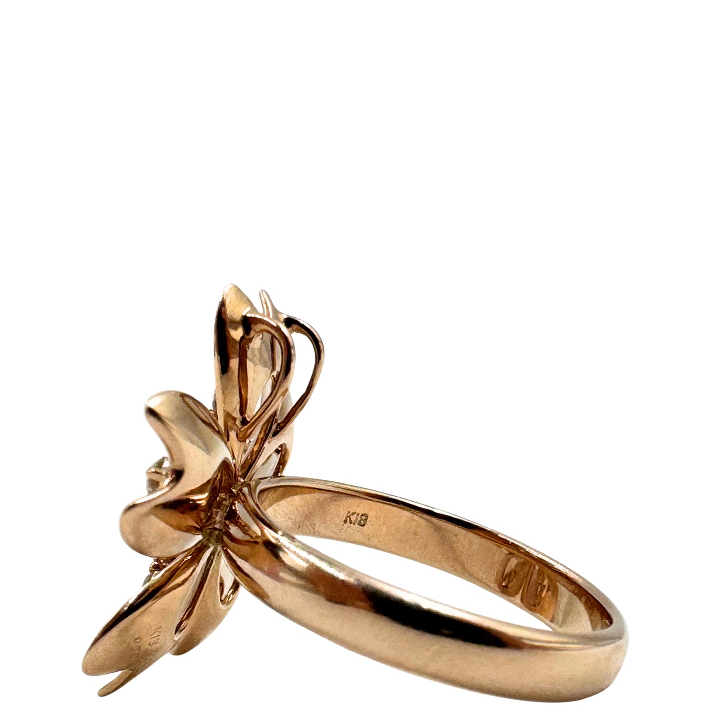 No Brand <br> K18 Ring S0.85 D0.35