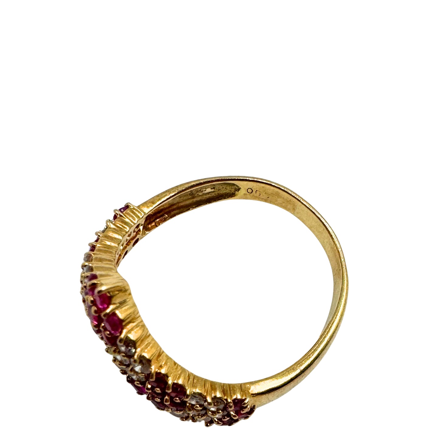 No Brand <br> K18 Ring R D0.68