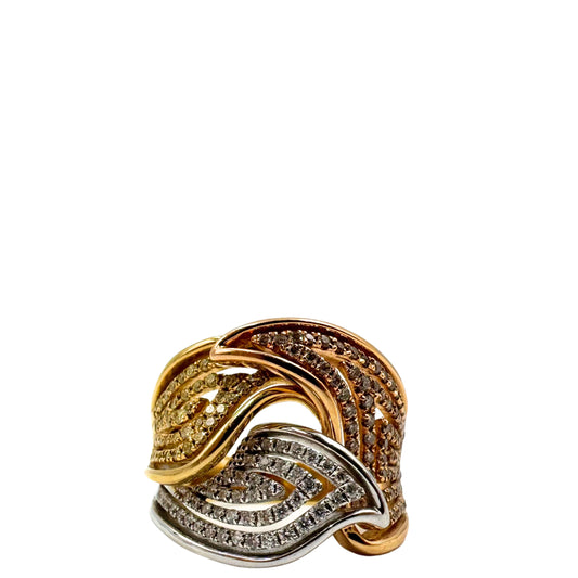 No Brand <br> K18 Ring D0.55 0.19