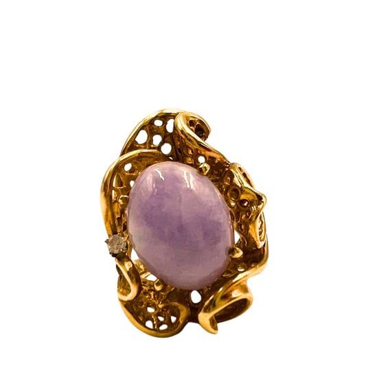 No Brand <br> 14K Ring D J