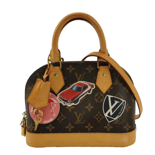 LOUIS VUITTON <br>Alma BB World Tour Bag
