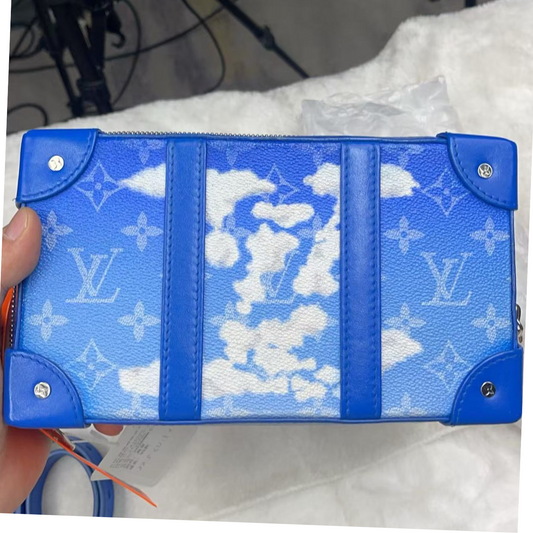 LOUIS VUITTON<br>Soft Trunk Wallet Clouds Monogram
