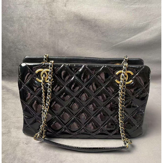 CHANEL<br>Small Shopping Tote CC Logo