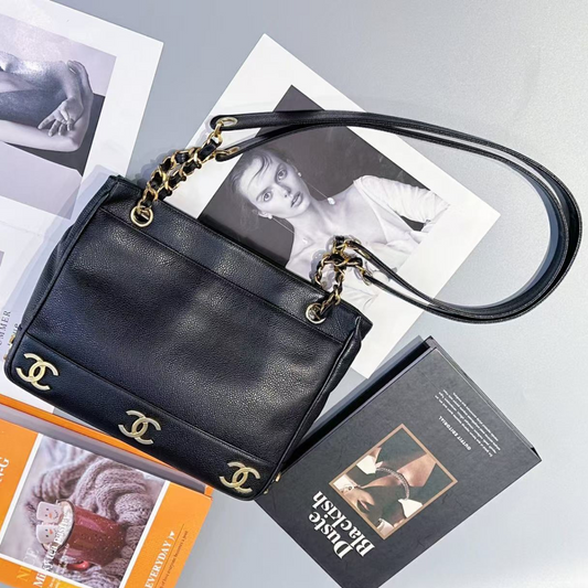 CHANEL<br>Triple Co Co Shoulder Bag