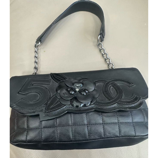 CHANEL<br>Camellia Shoulder Bag