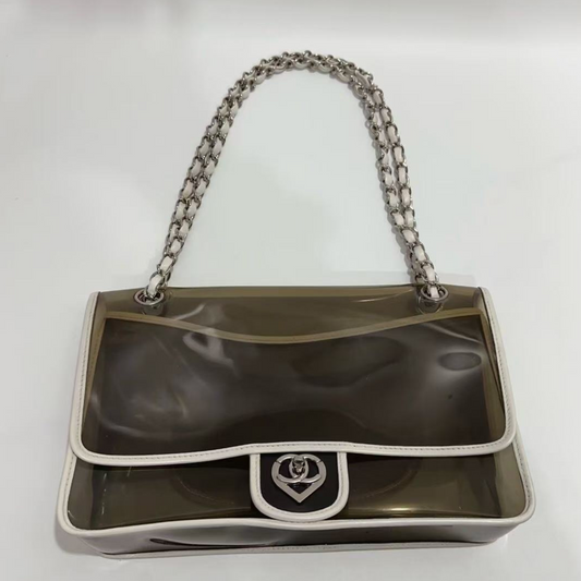CHANEL<br>PVC Shoulder Bag