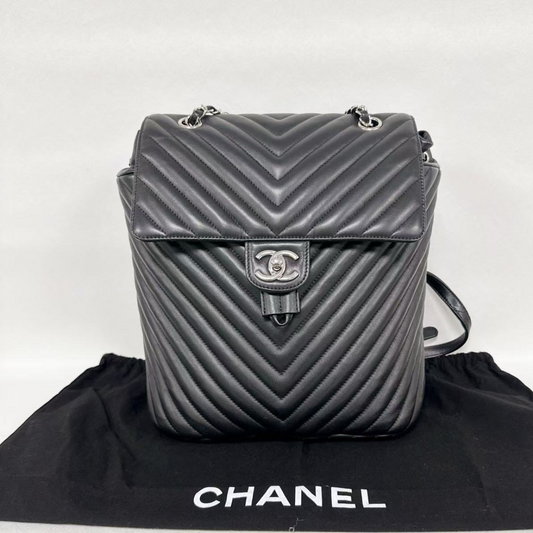 CHANEL<br>Chevron Backpack