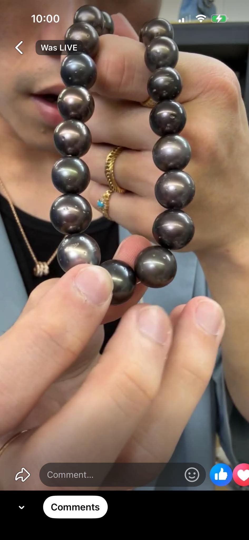your pearl necklace
