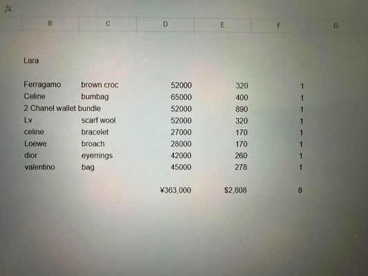 your select 8items