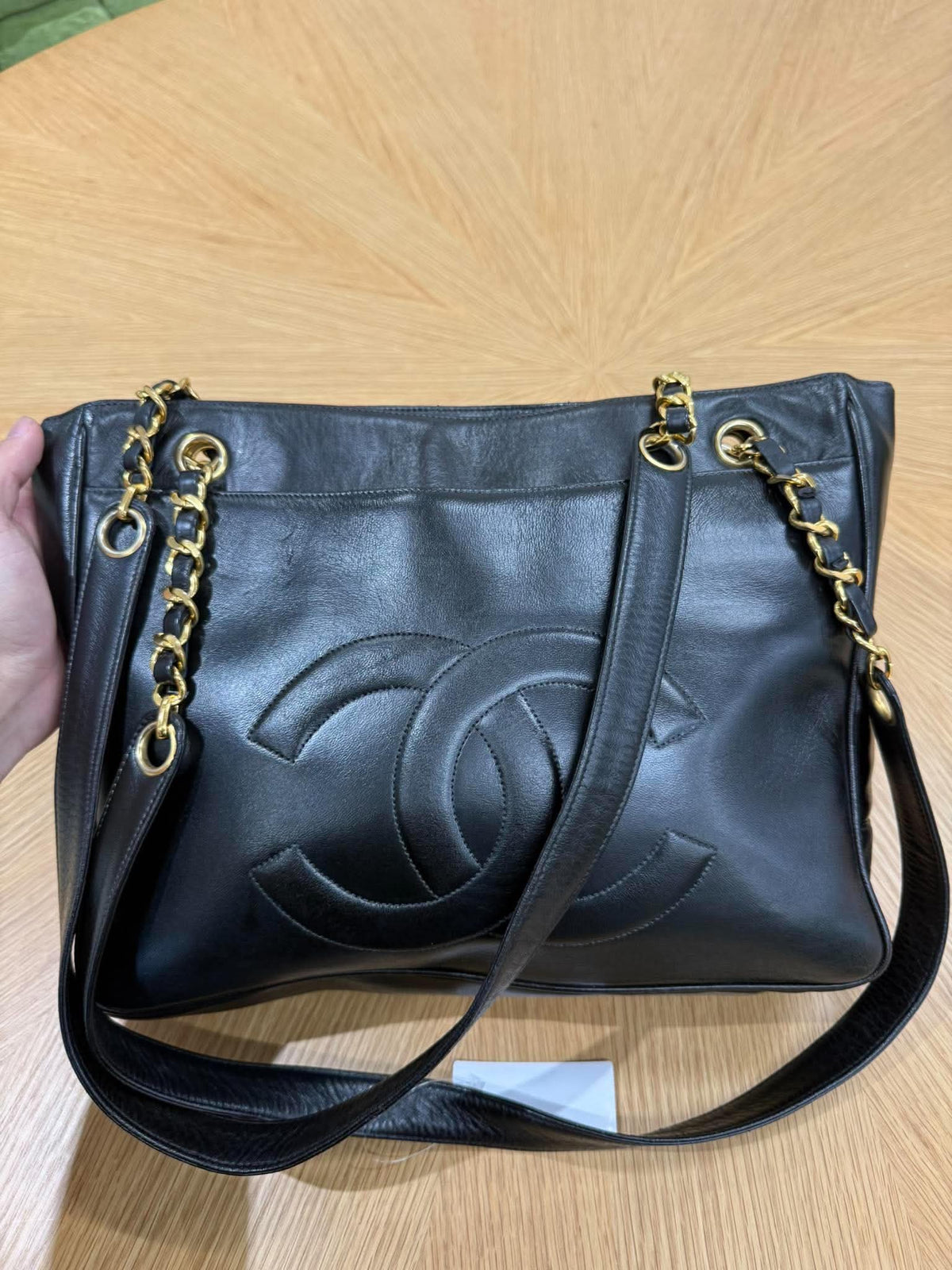 your chanel tote bag