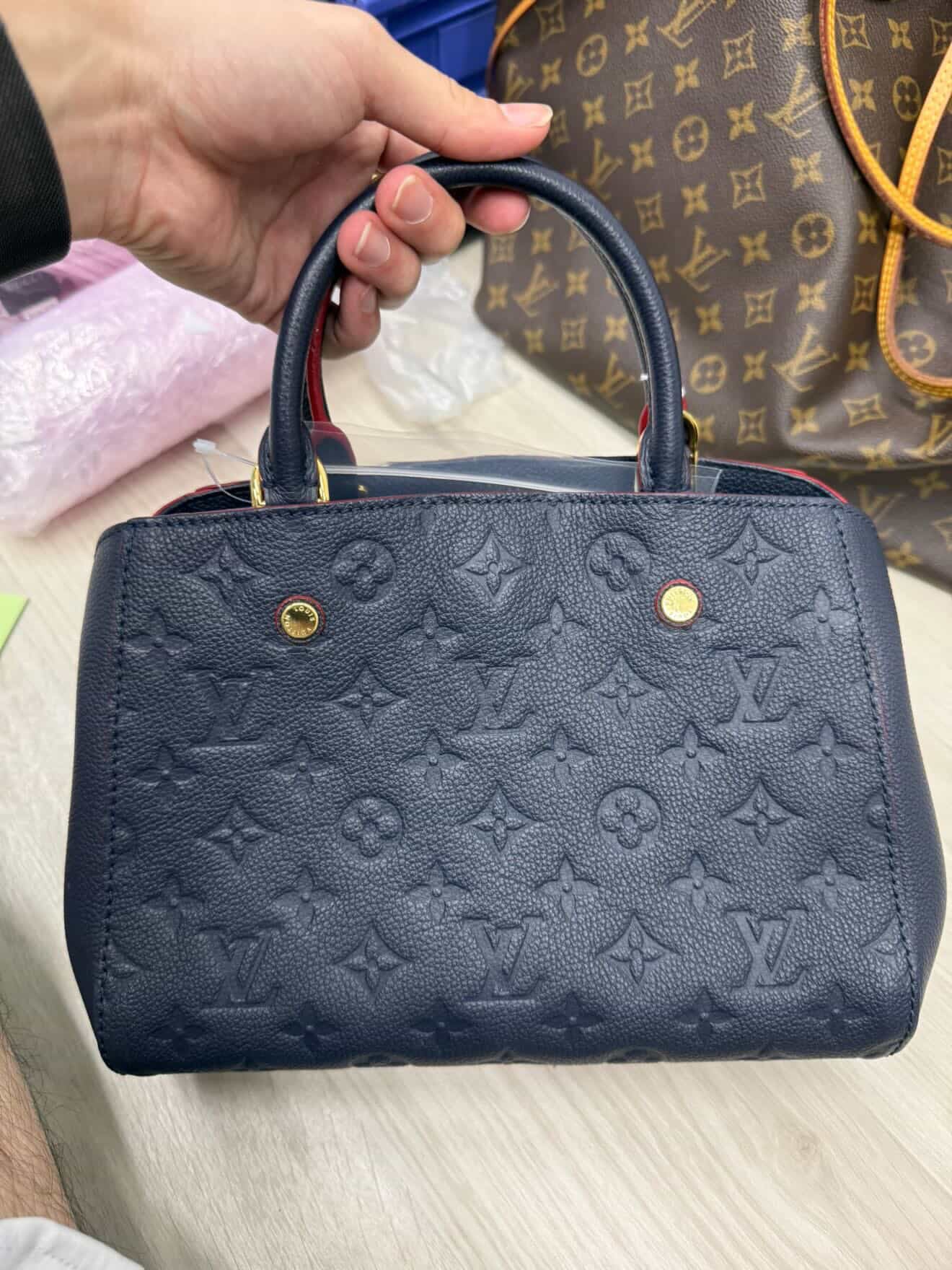 your Lv bag