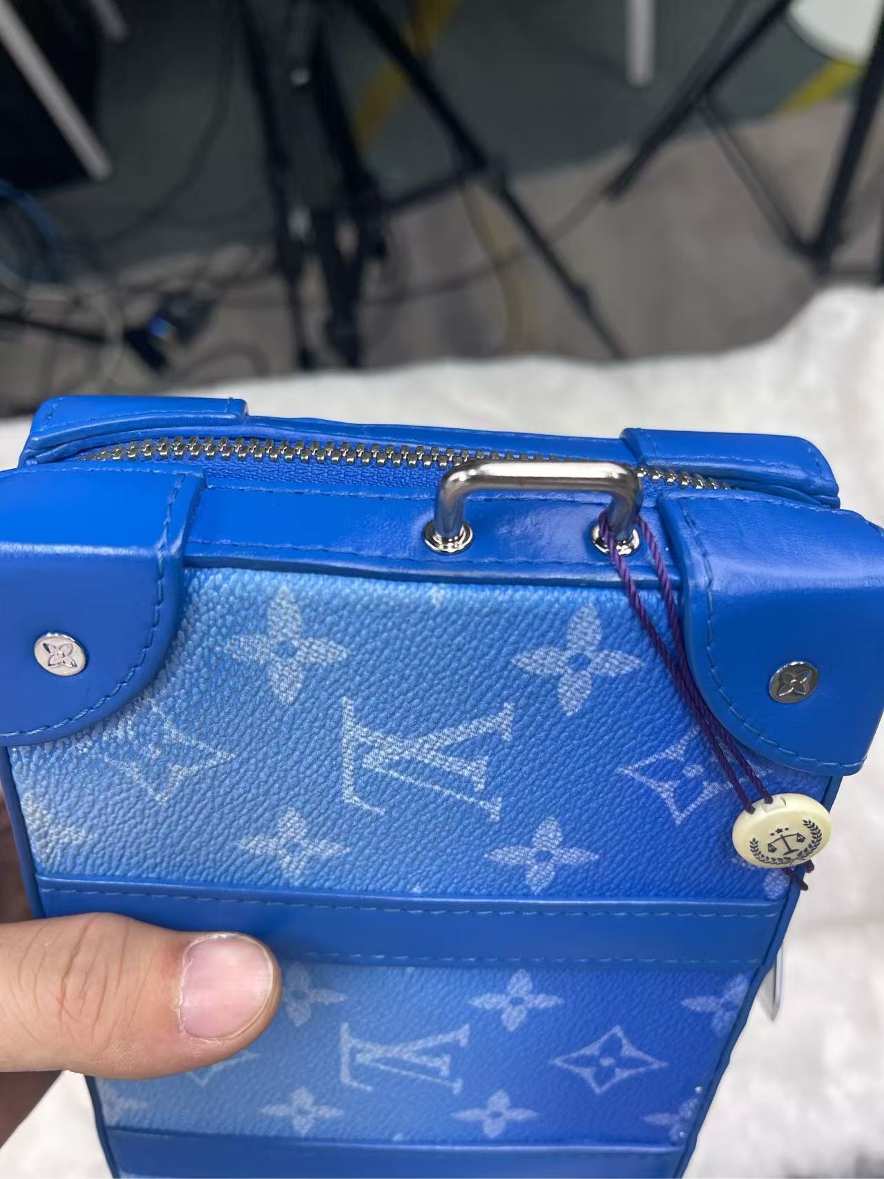 LOUIS VUITTON<br>Soft Trunk Wallet Clouds Monogram