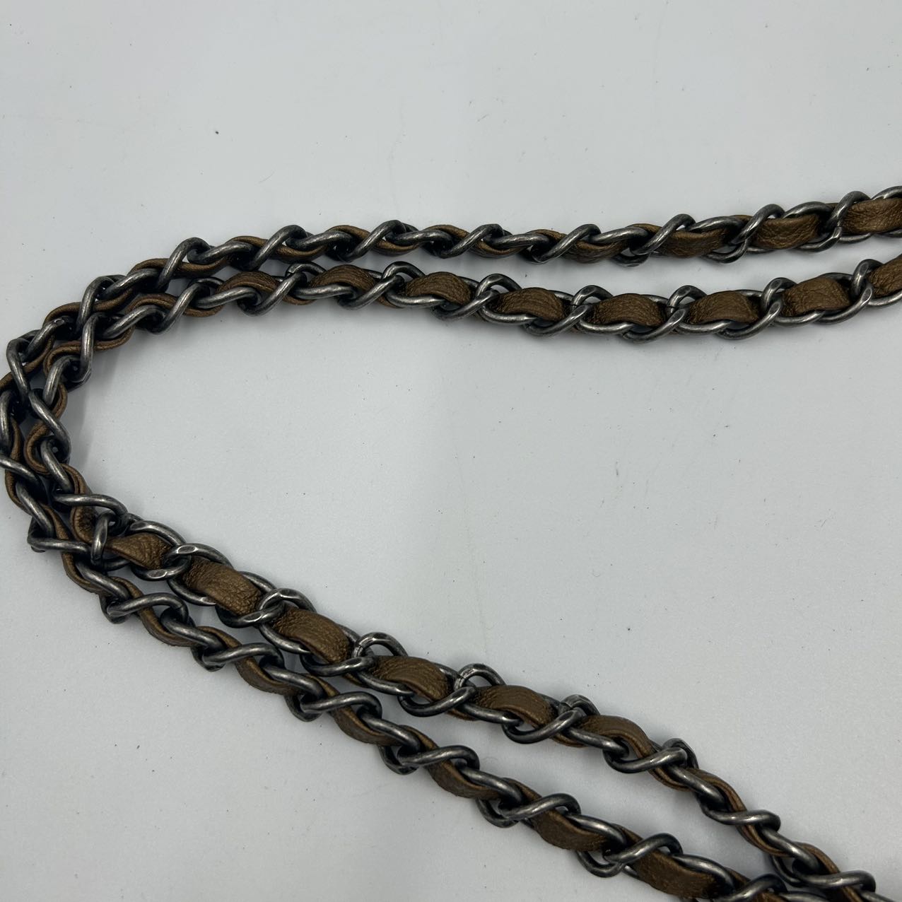 CHANEL<br>Matelasse Hand Bag Beige