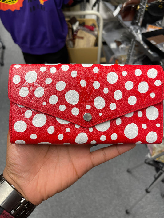 Louis Vuitton kusama Yayoi wallet