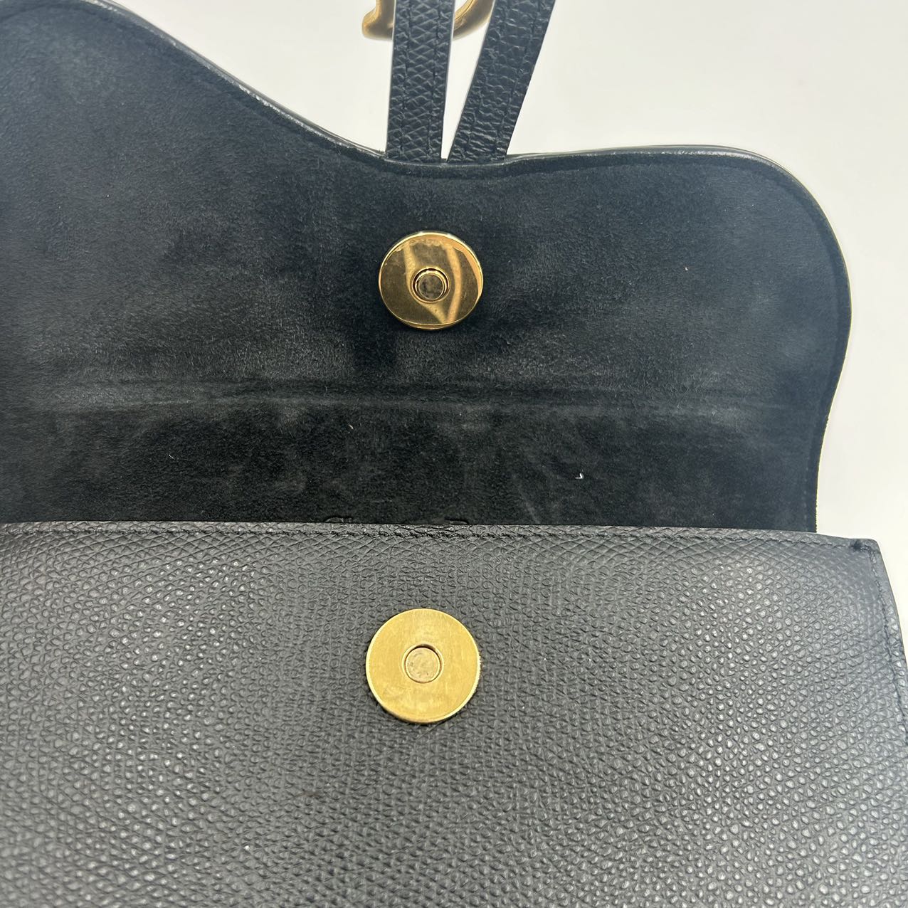 CHRISTIAN DIOR<br> Sattelgürteltasche BLK