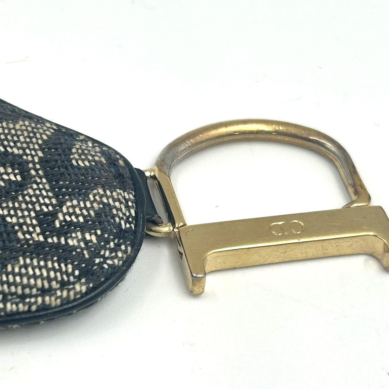 CHRISTIAN DIOR<br> Satteltasche Schlüsselanhänger