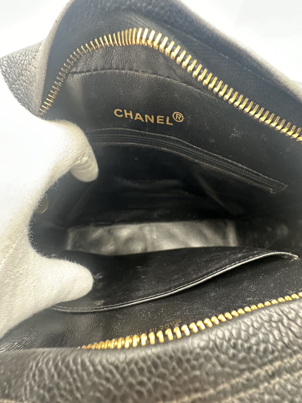 CHANEL<br>Matelasse Caviar Bag