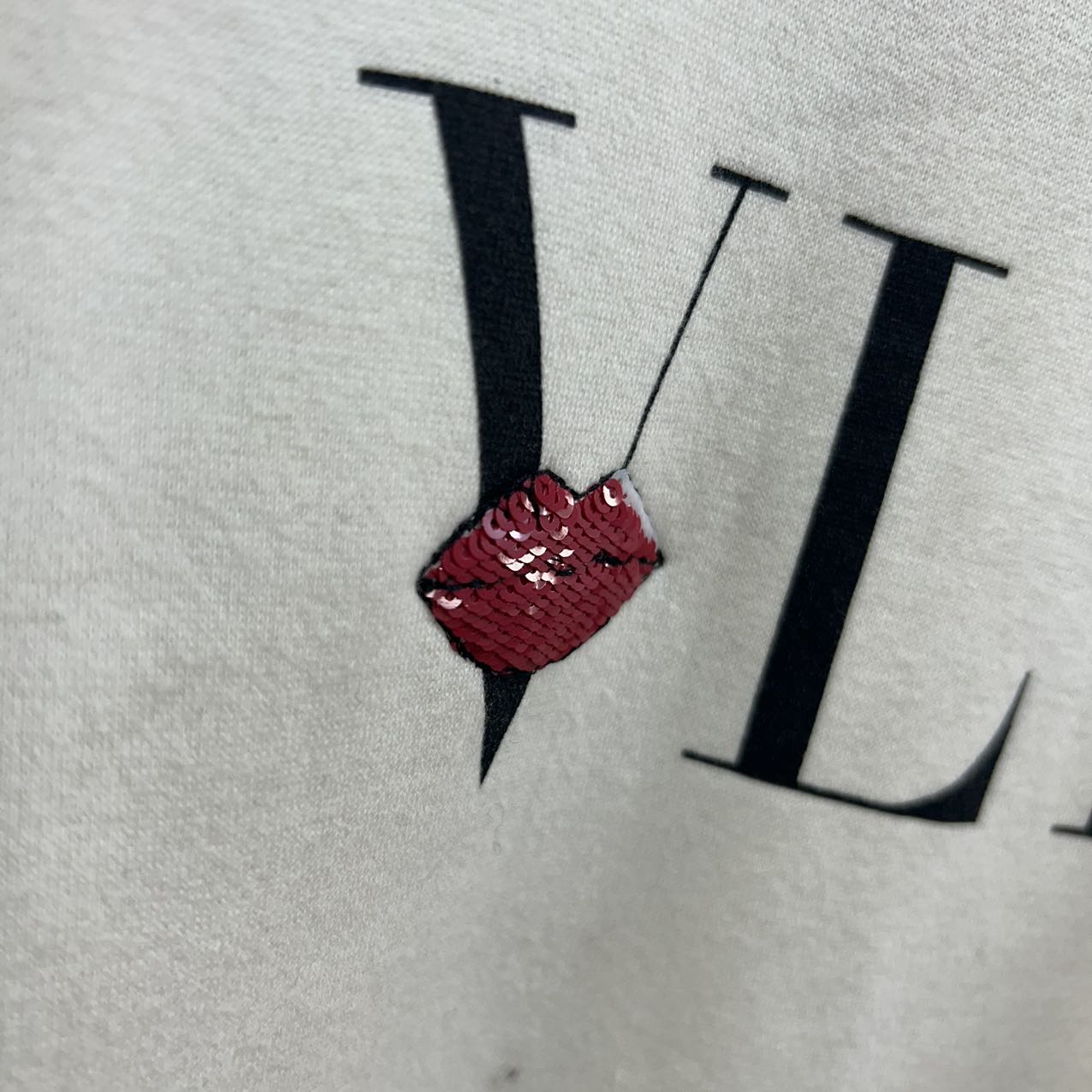 VALENTINO<br>Logo Rip Pullover Sweat