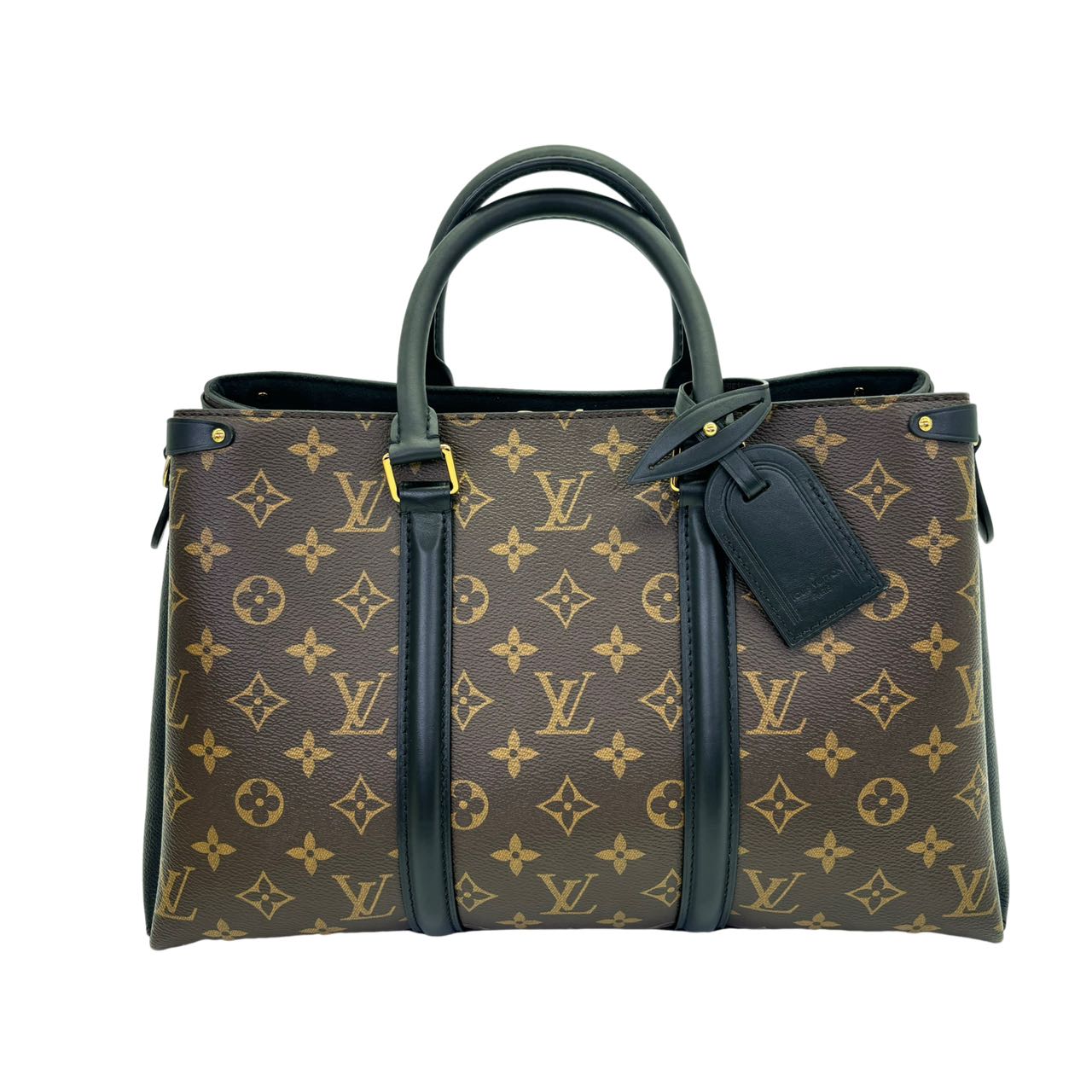 LOUIS VUITTON<br> Soufflot NV Monogramm-Handtasche