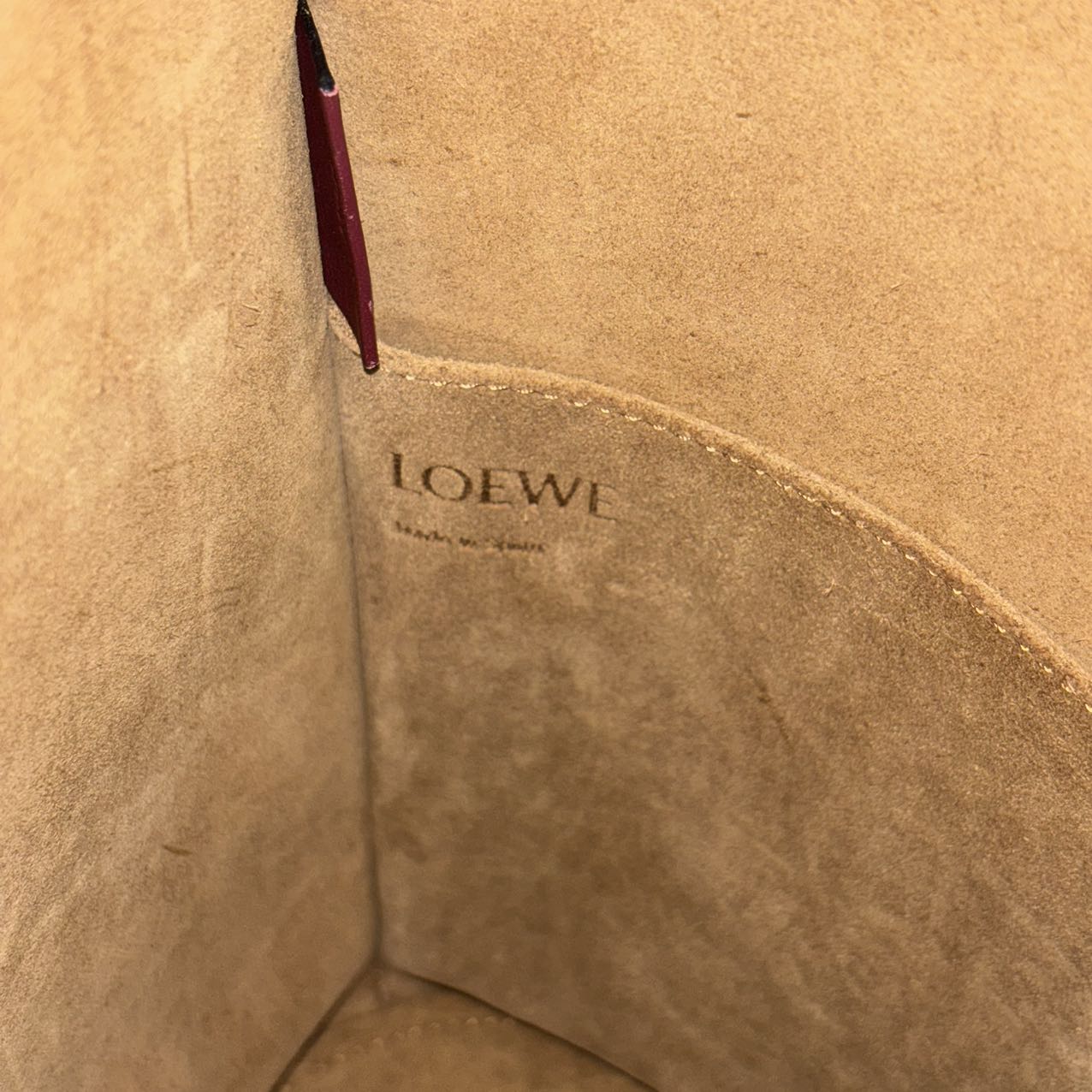 LOEWE <br> Gate Bucket Shoulder Bag