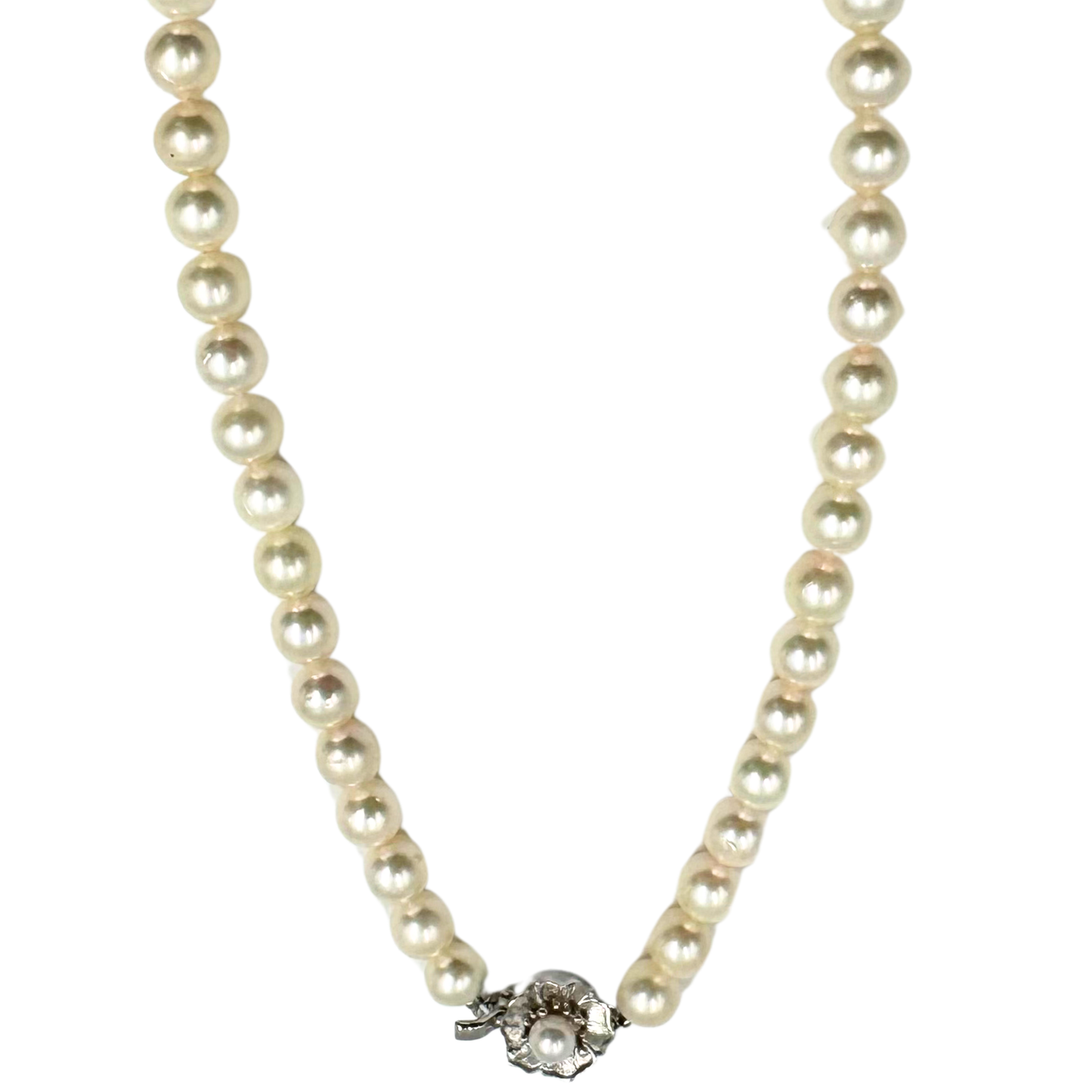 No Brand <br> SV Necklace Pearl