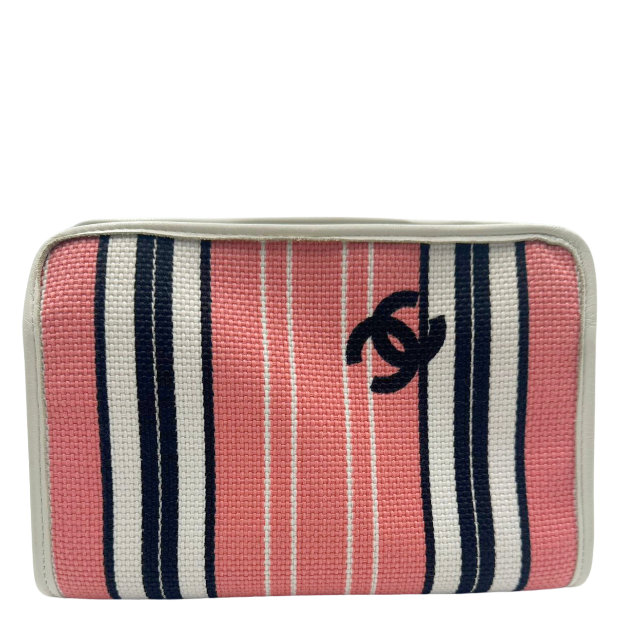 CHANEL<br> Canvas Clutch 102520955 Rosa