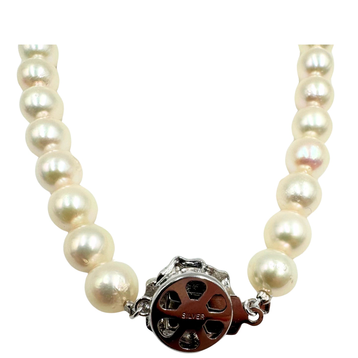 No Brand <br> SV Pearl Necklace